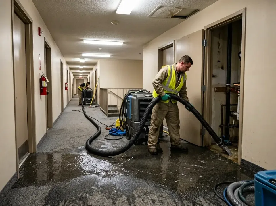 multi-unit-apartment-hallway-f-005 — frequently asked questions, Emergency Burst Pipe Water Extraction & Removal in Baldwin,…
